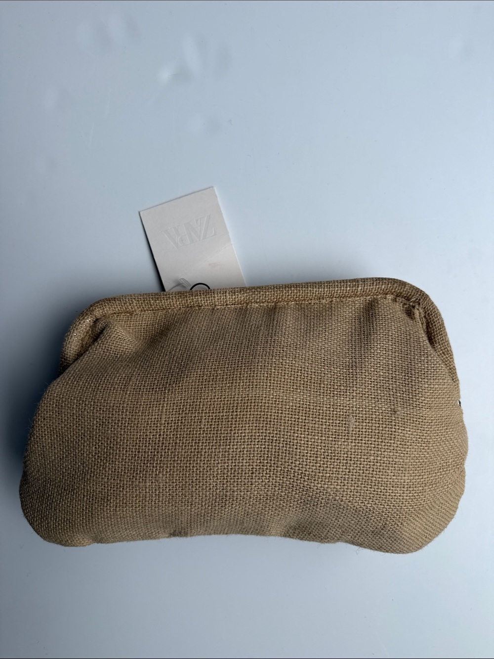 Zara Crab Raffia Beaded Clutch Bag - Picture 10 of 12